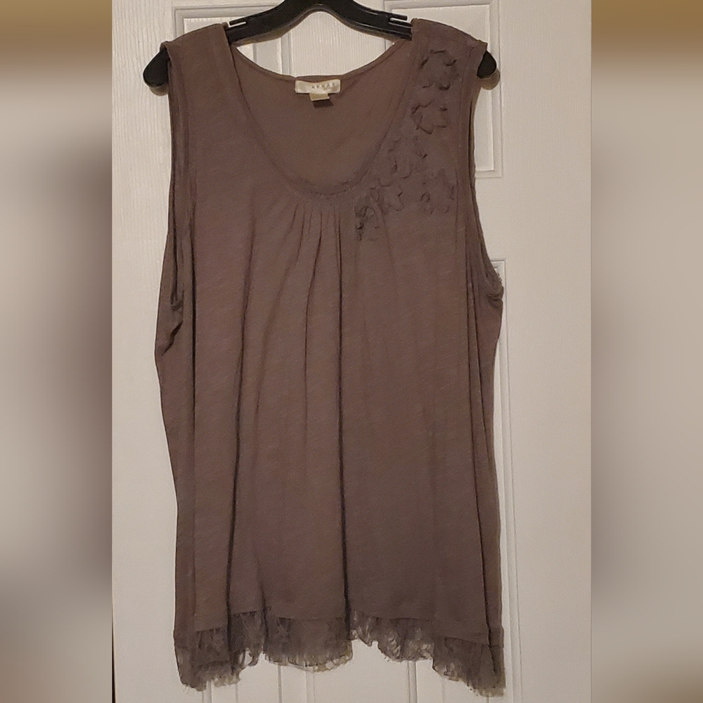 🛑 Kenar Woman 3X Sleeveless Blouse 🚔